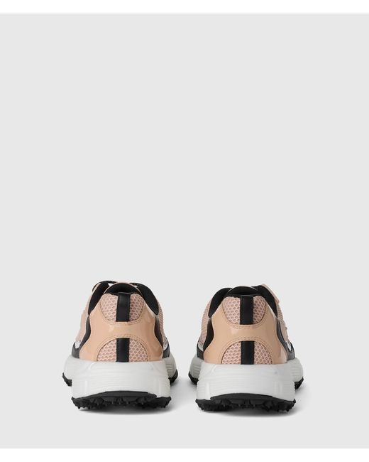 Karl Lagerfeld White Orion Trail Signature Sneakers