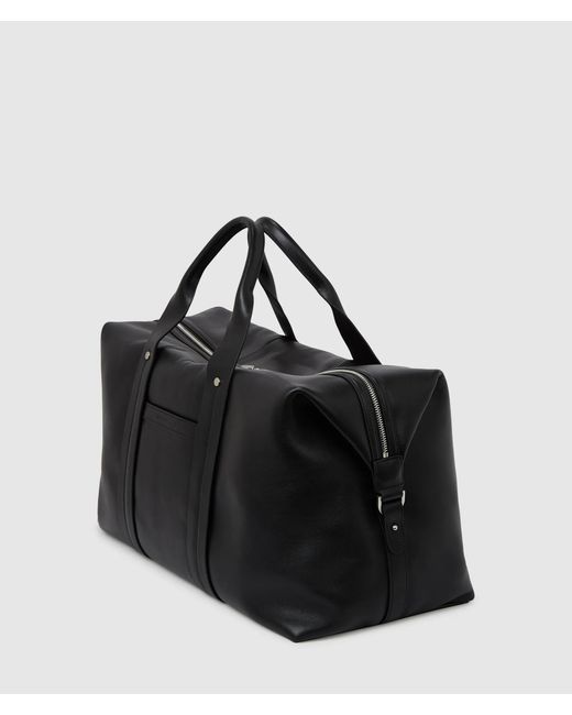 Sac Week-End Avec Écusson Monogram, Homme, Taille Karl Lagerfeld pour homme en coloris Black