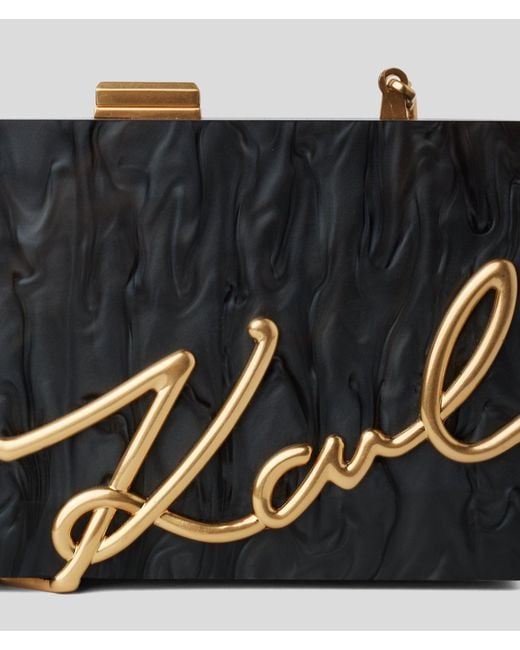 Karl Lagerfeld Black K/Soirée Clutch