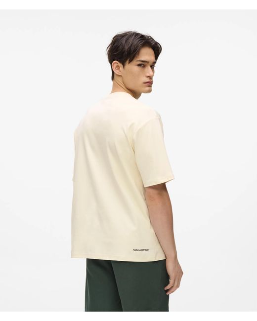 Karl Lagerfeld Natural Villa La Vigie T-Shirt for men
