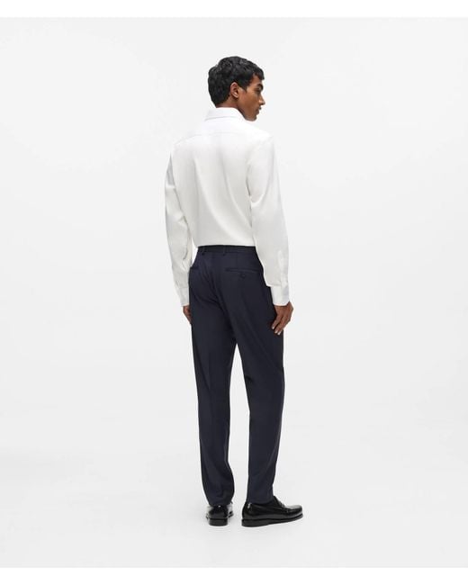 Karl Lagerfeld Blue Slim-Fit Pants for men