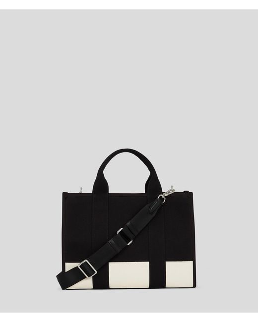 Karl Lagerfeld Black Rue St-Guillaume Medium Tote Bag