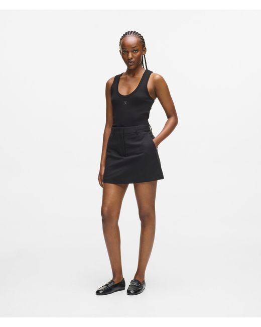 Karl Lagerfeld Blue Mini Skort