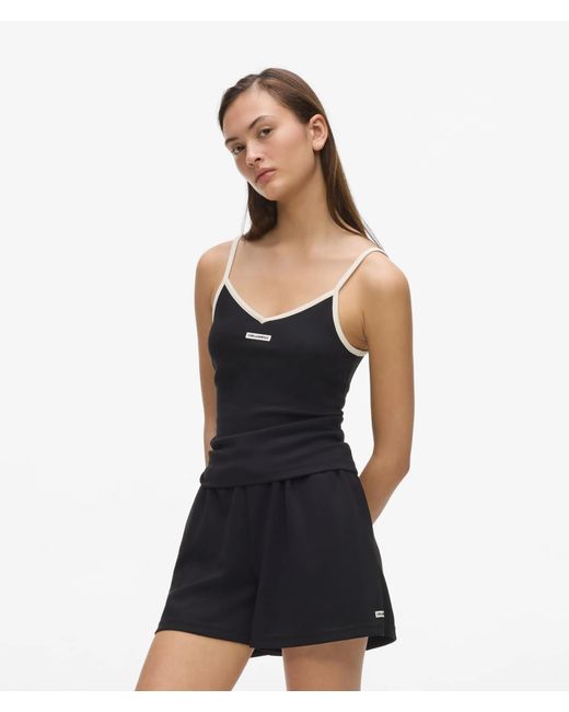 Karl Lagerfeld Blue Monochrome Loungewear Tank Top
