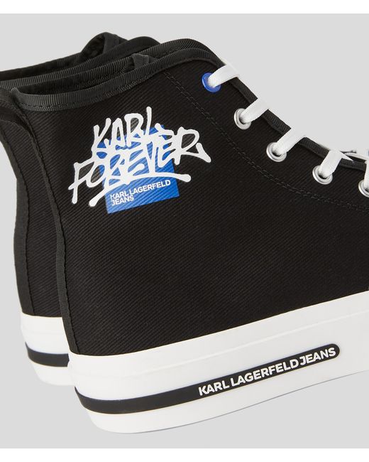 Karl Lagerfeld White Klj X Crapule2000 Karl Forever Sneakers for men