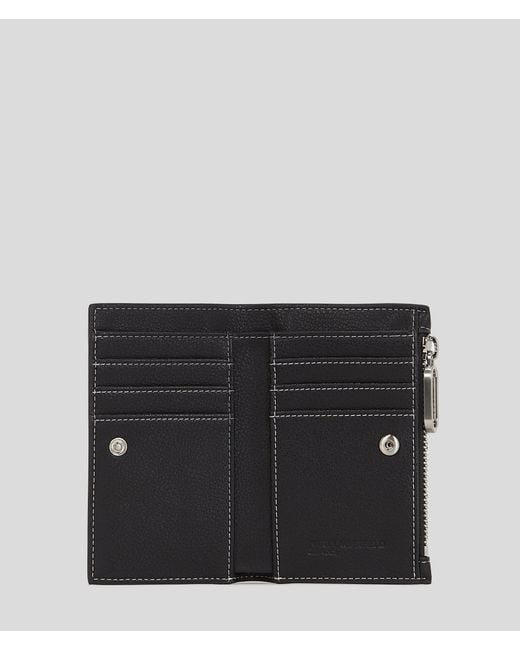 KL Jeans Black Chain Bifold Wallet