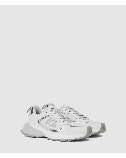 KL Jeans White Orion Monogram Sneakers