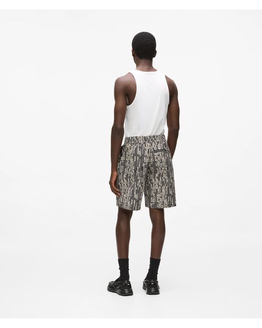 KL Jeans Multicolor All-Over-Print Shorts, Multicoloured for men