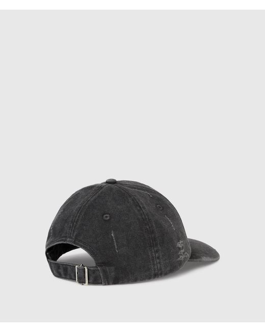 KL Jeans Black Washed Karl Quote Cap