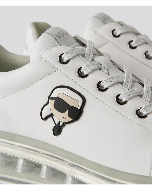 Karl Lagerfeld White K/ikonik Nft Kapri Kushion Sneakers