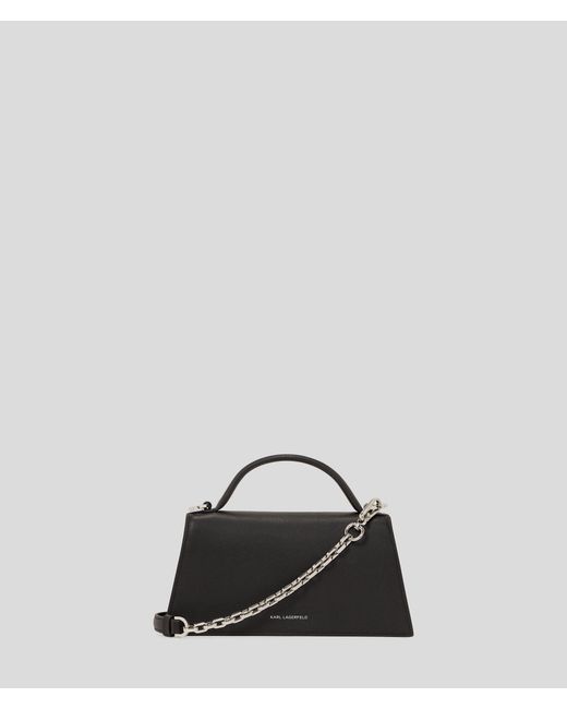 Karl Lagerfeld Black K/Signature Slim Crossbody Bag