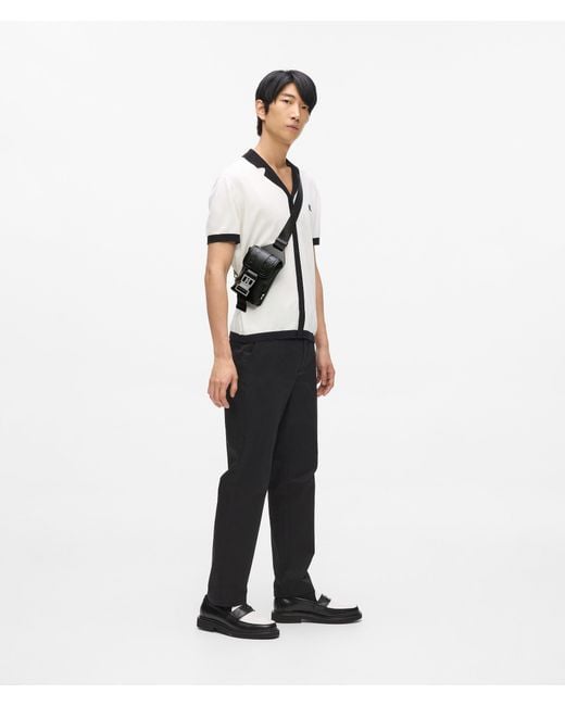 Sac Bandoulière K/Traveller, Homme, Taille Karl Lagerfeld pour homme en coloris Black