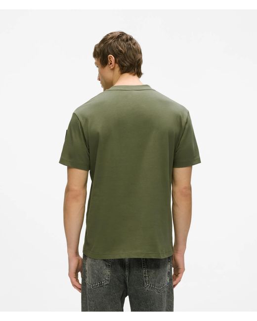 KL Jeans Green Patch Logo T-Shirt for men