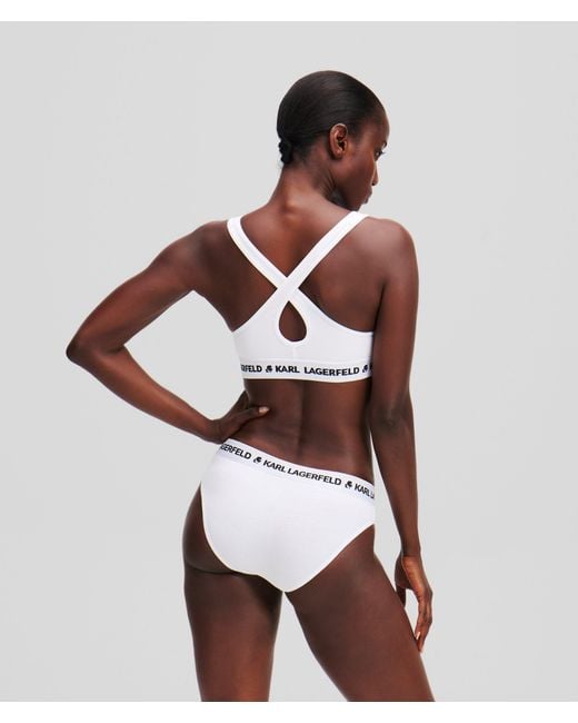 Culottes Avec Logo – Lot De 3, Femme, Taille Karl Lagerfeld en coloris White