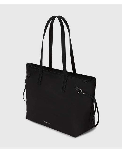 Karl Lagerfeld Black Ikon Choupette Tote Bag