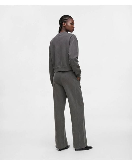 KL Jeans Gray Relaxed Washed Sweatpants
