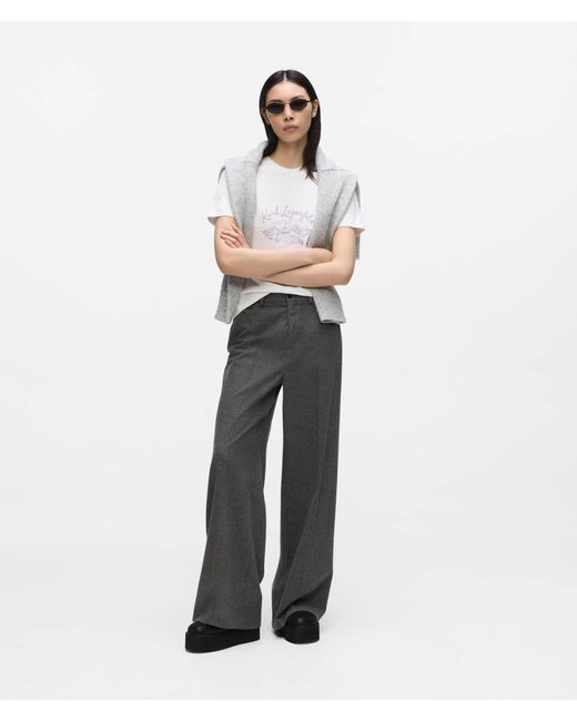 Karl Lagerfeld White Après Ski Club T-Shirt