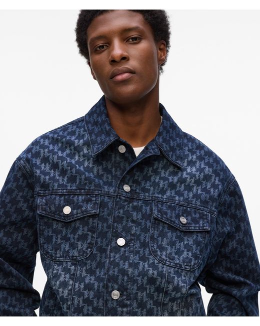 , Man, Blue, Size: L Karl Lagerfeld pour homme