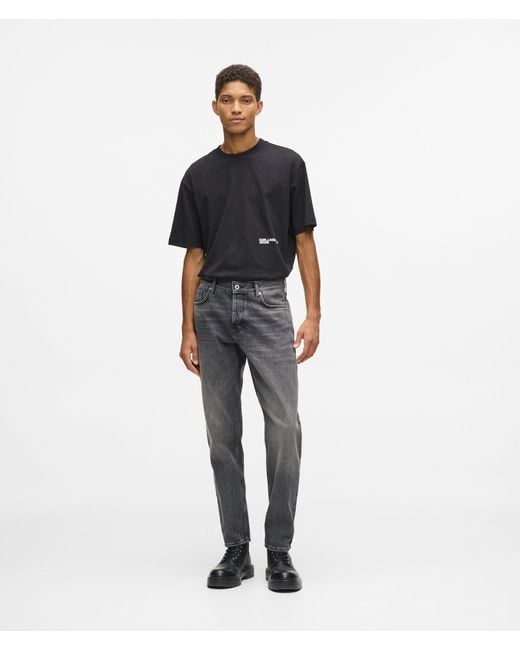 KL Jeans Multicolor Vintage Wash Tapered Jeans for men