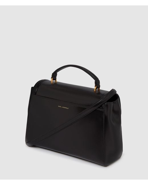 Karl Lagerfeld Black K/Autograph Top Handle Bag