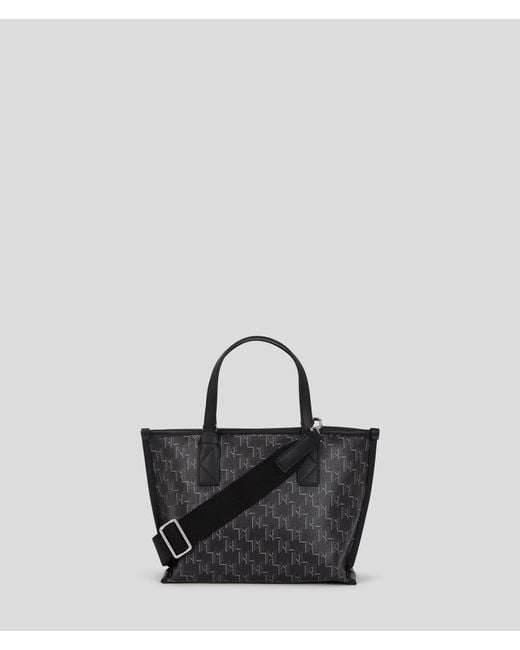 Karl Lagerfeld Black K/voyage Small Tote Bag