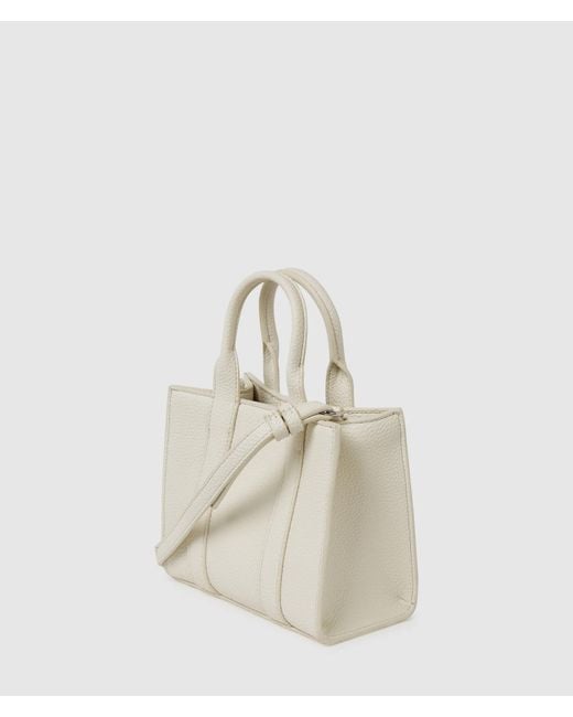 Karl Lagerfeld Natural Rue St-Guillaume Mini Tote Bag