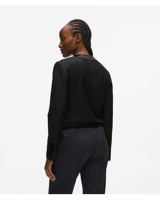 Veste Avec Lettres Karl Dna, Femme, Taille Karl Lagerfeld en coloris Black