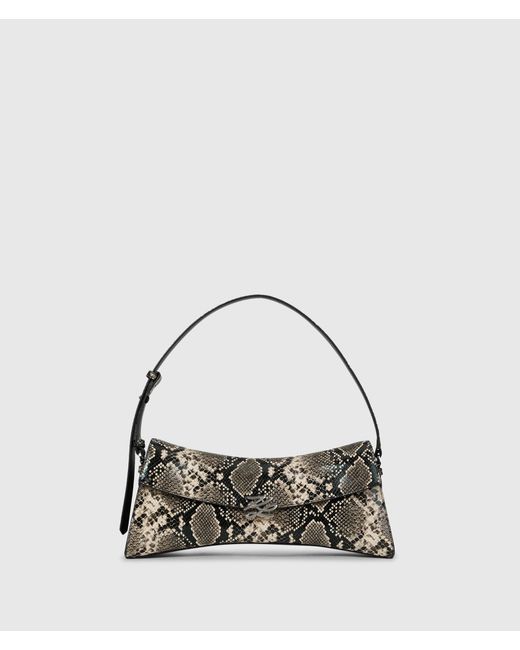 Karl Lagerfeld Multicolor K/Autograph Twist Python Shoulder Bag