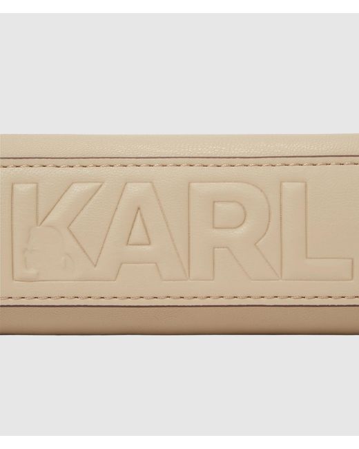 Karl Lagerfeld Natural Ikon Smooth Camera Bag