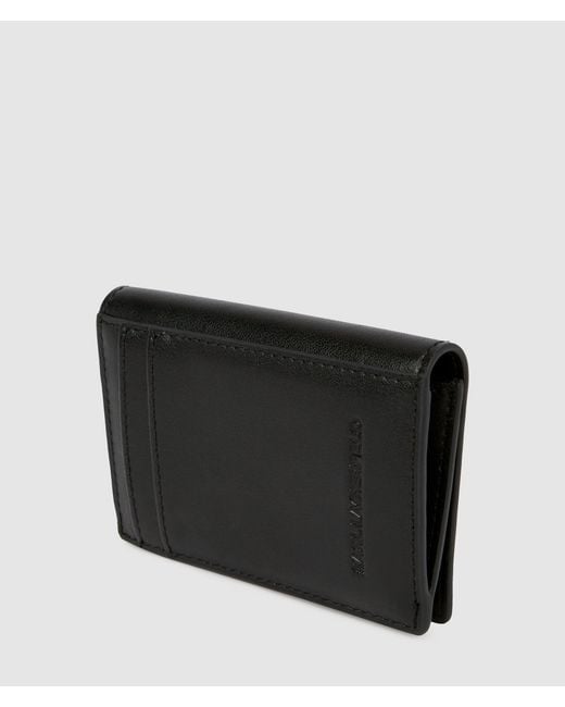 Karl Lagerfeld Black K/Circle Flap Cardholder