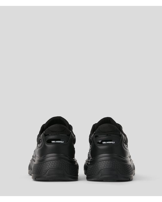 Karl Lagerfeld Black Vesta Sneakers for men