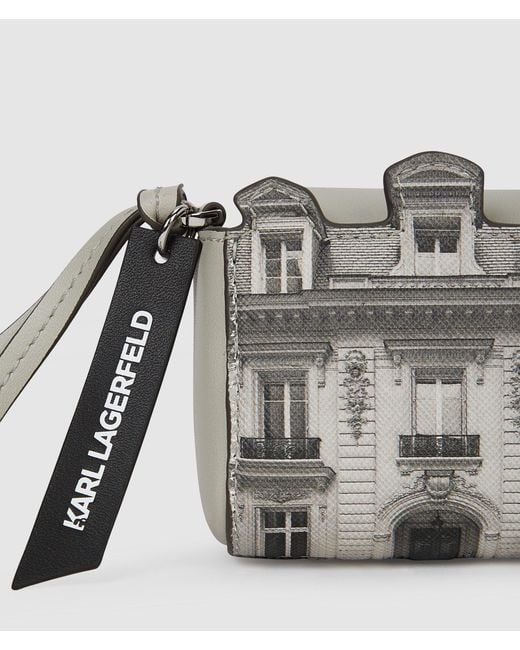 Étui Pour Airpods Exclusif Maison De Karl, Femme, Taille Karl Lagerfeld en coloris Metallic