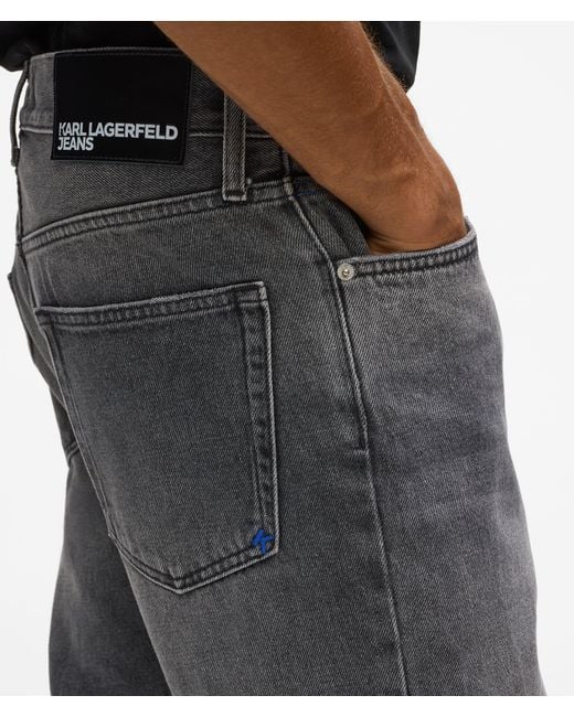 KL Jeans Multicolor Vintage Wash Tapered Jeans for men
