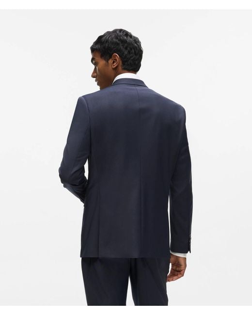 Karl Lagerfeld Blue Slim-Fit Blazer for men