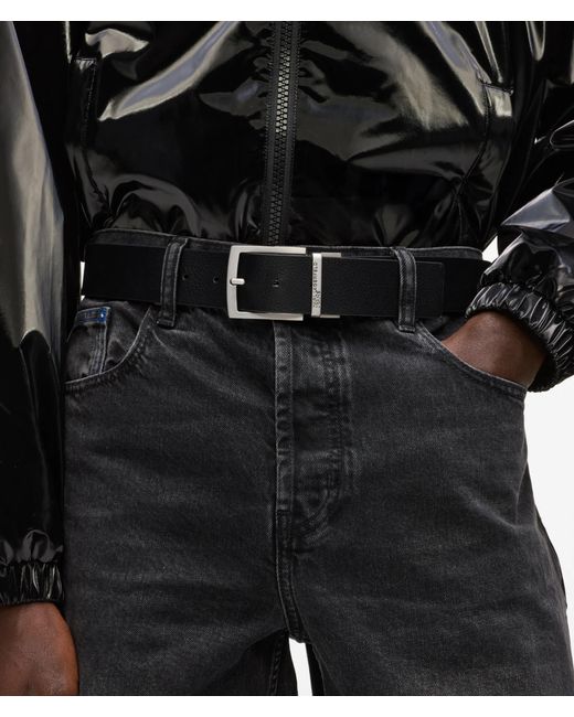 KL Jeans Multicolor Monogram Reversible Belt for men