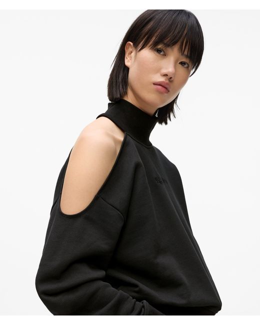 KL Jeans Black Cut-Out Sweatshirt