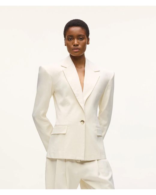 Karl Lagerfeld Natural Kl Studio Structured Blazer