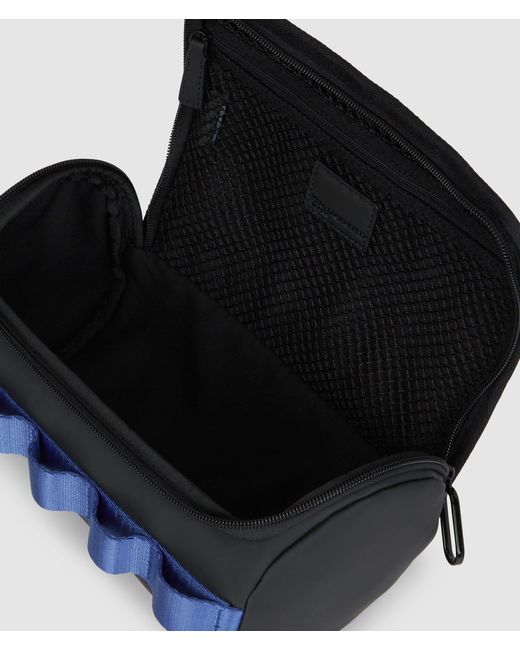 KL Jeans Black Strap Wash Bag for men