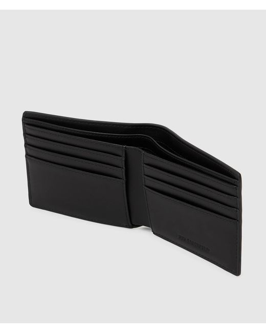 Karl Lagerfeld Black K/Traveller Wallet for men