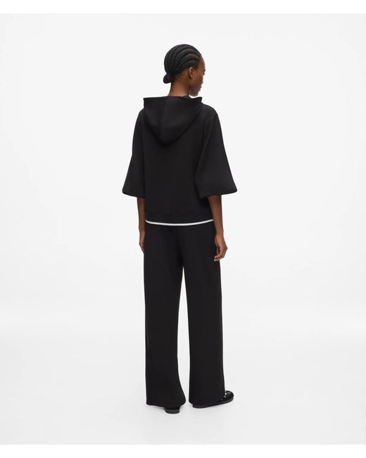 Karl Lagerfeld White Rue St-Guillaume Patch Pocket Sweatpants