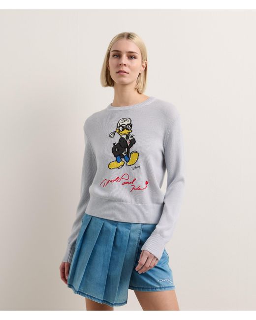 Sweat-shirt En Tricot Disney X Kl Karl Lagerfeld en coloris Blue