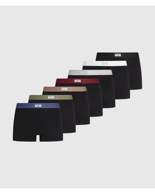 Karl Lagerfeld Black Days Of The Week Trunks – 7-Pack for men