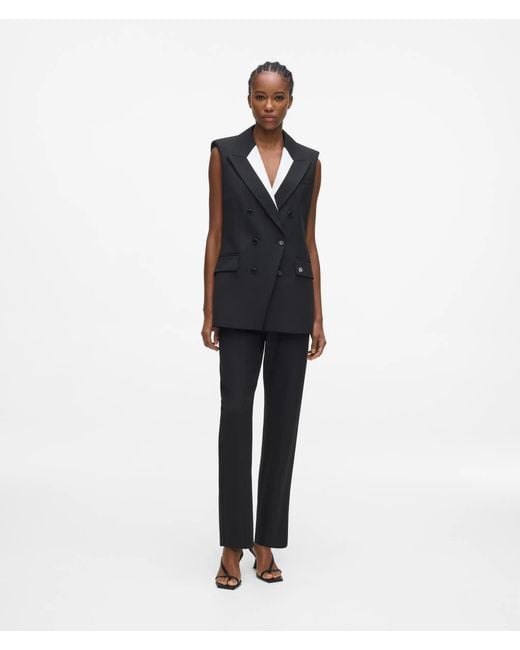 Karl Lagerfeld Blue Tailored Slim Pants