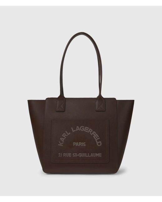 Karl Lagerfeld Brown K/Daily Medium Tote Bag
