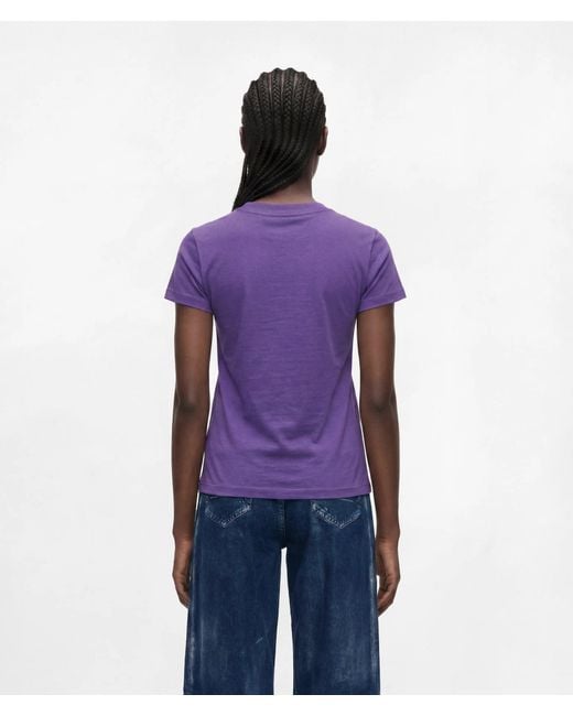 KL Jeans Purple Slim-Fit T-Shirt