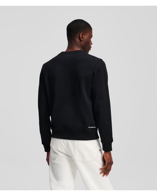 Karl Lagerfeld Blue Ikon Sweatshirt for men