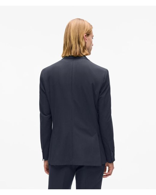 Karl Lagerfeld Blue Patch Pocket Blazer for men