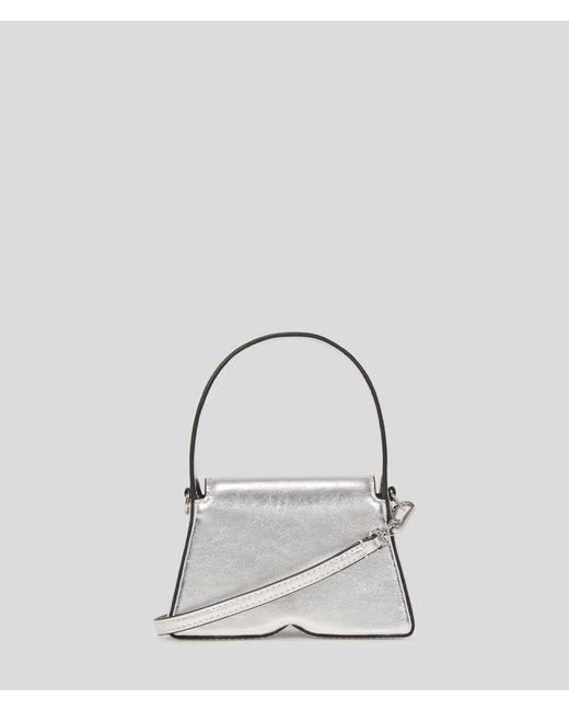 Karl Lagerfeld Natural Ikon K Metallic Nano Bag
