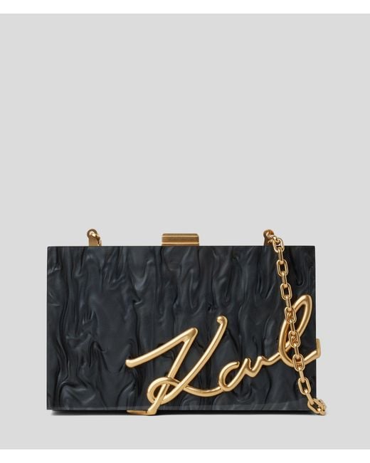 Karl Lagerfeld Black K/Soirée Clutch