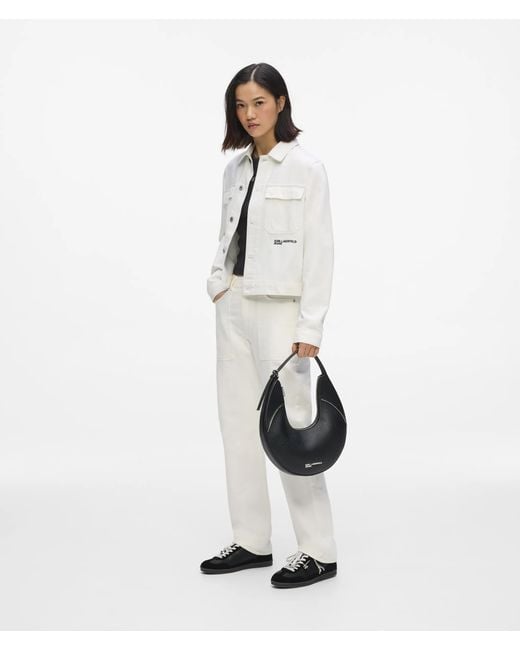 KL Jeans White Regular Denim Jacket